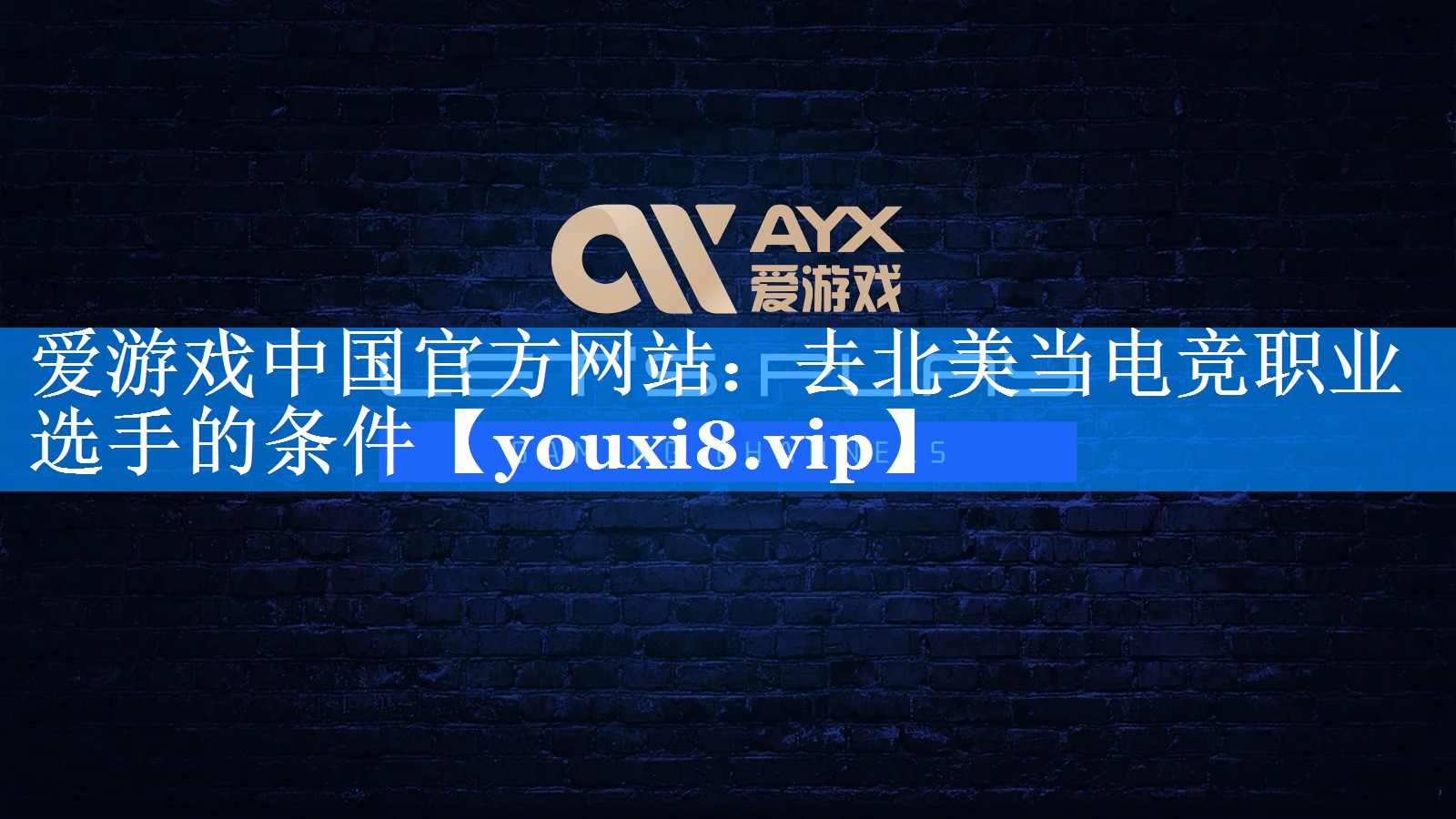 去北美当电竞职业选手的条件 去北美当电竞职业选手的条件